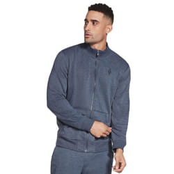 Skechers Men's Hoodless Hoodie  Navy  Large