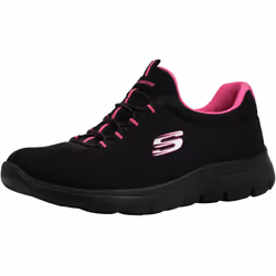 Skechers Womens Summits BlackFuchsia Sneaker 85 M US