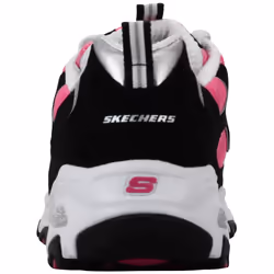 Skechers Sport Women's Dlites Interlude Sneaker  Black/Pink  7 M US