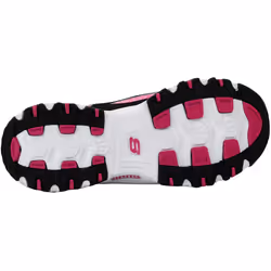 Skechers Sport Women's Dlites Interlude Sneaker  Black/Pink  7 M US