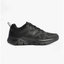 Skechers Work 200025EC/BLK ARCH FIT SR AXTELL Mens Mesh Trainers Black - UK 6