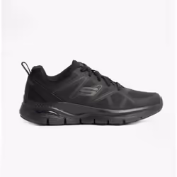 Skechers Work 200025EC/BLK ARCH FIT SR AXTELL Mens Mesh Trainers Black - UK 6.5