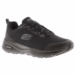 ) Skechers Womens Work Trainers Slip Resistant Arch Fit SR Lace Up black UK Size - Black, 3 (Adults'