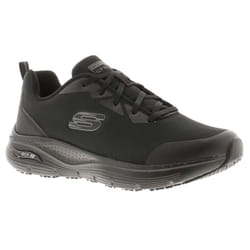 ) Skechers Womens Work Trainers Slip Resistant Arch Fit SR Lace Up black UK Size - Black, 4 (Adults'