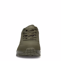 Skechers womens Skecher Street Women's Uno - Stand on Air Sneaker  Olive  9.5 US