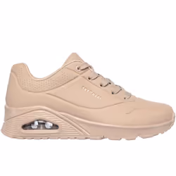 Skechers Womens Uno Stand On Air Memory Foam Skech-Air Trainers Sneakers - 4.5 UK, Sand