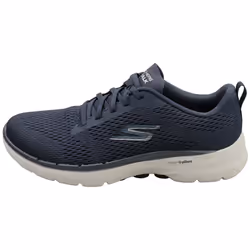 Skechers Go Walk 6 Bold Vision Womens Casual Trainers in Navy White - 6.5