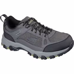 Skechers Selmen Cormack Mens Waterproof Walking Shoes Trainers - Charcoal, UK 13