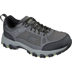 Skechers Selmen Cormack Mens Waterproof Walking Shoes Trainers - Charcoal, UK 13