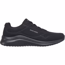 ) Skechers Ultra Flex 2.0 Vicinity Synthetic Men's Black Trainers - Black, 12 (Adults'