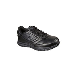 Skechers Mens 2022 Nampa PU Memory Foam Slip Resistant Work Boot Trainers - UK 7, Black