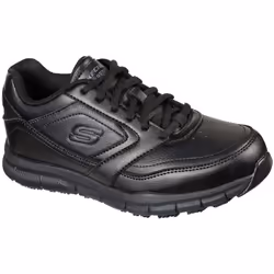 Skechers Nampa Wyolas Black Occupational Shoes for Women - Size 3 - Additional view 2