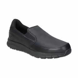 Skechers Nampa Grotons Black Occupational Shoes for Men - Size 8 - Additional view 2