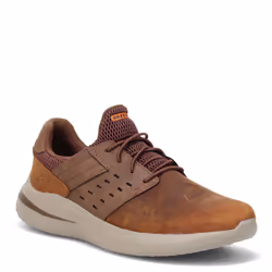 Skechers USA Men's Men's Delson 3.0-Ezra Leather Bungee Lace Slip On Sneaker  CDB  11.5 X-Wide