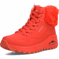 Skechers Women's Sneaker Fashion Boot  RED  6