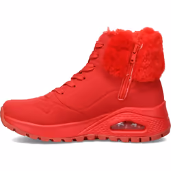 Skechers Women's Sneaker Fashion Boot  RED  6