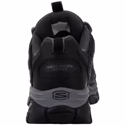 Skechers Men's Energy Afterburn Lace-Up Black/Charcoal Sneaker 10.5 M US