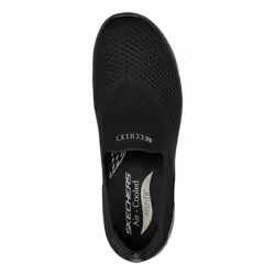 Skechers Women's Arch FIT Refine-Don't GO Sneaker  Black/Black  10 Wid
