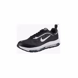 NIKE Men's Air Max AP Running Shoes Black White B/Bright Crimson 7.5UK