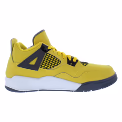Nike Jordan Preschool Jordan 4 Retro PS BQ7669 700 Lightning - Size 3Y
