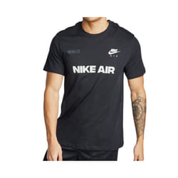 NIKE AIR Mens T Shirts Crew Neck Summer Top New - Black, L