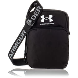 Under Armour unisex-adult Loudon Crossbody   (001) Black / Black / White   One Size