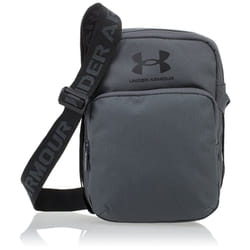 Under Armour unisex-adult Loudon Crossbody   (012) Pitch Gray / Black / Black   One Size