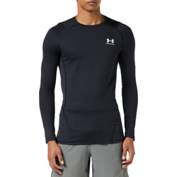 Under Armour Men's ColdGear Armour Fitted Crew  Black (001)/White  X-L