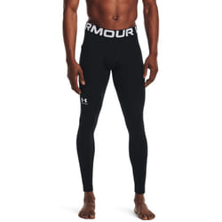 Under Armour Men's ColdGear Armour Leggings   Black (001)/White  3X-La