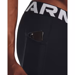 Under Armour Men's ColdGear Armour Leggings   Black (001)/White  3X-La