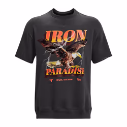Under Armour Men's Project Rock Graphic Cutoff Relaxed Short Sleeve Sh