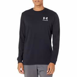 Under Armour Men's New Freedom Flag Long Sleeve T-Shirt Black (001)/W