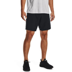 Under Armour Men's Woven Graphic Shorts  (001) / Black/White  Large