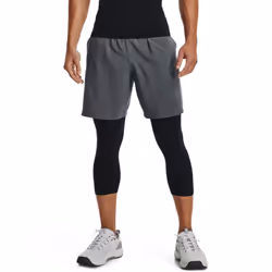 Under Armour Men's Woven Graphic Shorts  (012) / Pitch Gray/Black  3X-