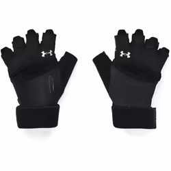 Under Armour Women's Weightlifting Glove  (001) Black/Black/Silver  Sm