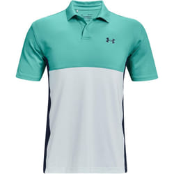 Under Armour Men's Performance Blocked Golf Polo  Neptune (369)/White