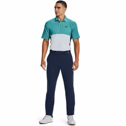 Under Armour Men's Performance Blocked Golf Polo  Neptune (369)/White