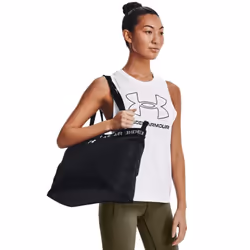 Under Armour Women's Favorite Tote   (001) Black / Black / White   One