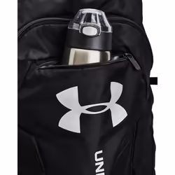 Under Armour Unisex-Adult Undeniable Sackpack   Black (001)/Metallic Silver   One Size Fits Most
