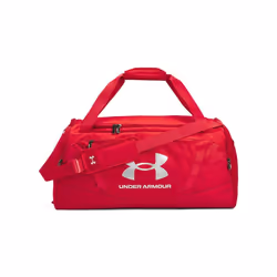 Under Armour Unisex-Adult Undeniable 5.0 Duffle   Red (600)/Metallic Silver   One Size Fits Most
