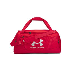 Under Armour Unisex-Adult Undeniable 5.0 Duffle   Red (600)/Metallic Silver   One Size Fits Most