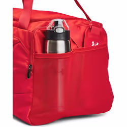 Under Armour Unisex-Adult Undeniable 5.0 Duffle   Red (600)/Metallic Silver   One Size Fits Most