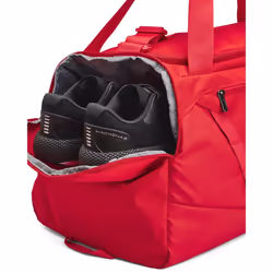 Under Armour Unisex-Adult Undeniable 5.0 Duffle   Red (600)/Metallic Silver   One Size Fits Most