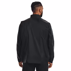 Under Armour Mens UA Stormproof Repel Waterproof Windproof Golf Jacket - L, Black