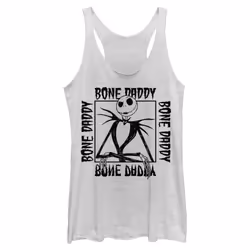 Disney Nightmare Before Christmas Jack Bone Daddy Frame Juniors Tri Bl