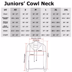 Disney mens Lilo & Stitch Stitch Poses Women's Long Sleeve Cowl Neck P