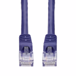 AddOn Networks ADD-12FCAT6A-PE, 3.66 m, Cat6a, U/UTP (UTP), RJ-45, RJ-45, Purple