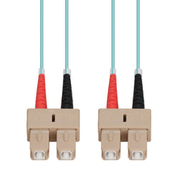 AddOn Networks ADD-SC-SC-110M5OM4P InfiniBand/fibre optic cable 110 m 2x SC MMF Aqua colour
