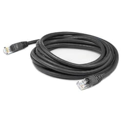 AddOn Networks ADD-3FSLCAT6A-BK networking cable Black 0.91 m Cat6a S/UTP (STP)