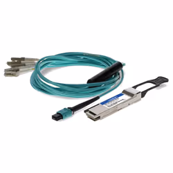 AddOn Networks QSFP-40G-SR4-4LC-5M-AO, 5 m, MMF, MPO, 4x LC